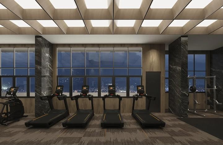 Level 46 Sky Gymnasium at Senyum Residences