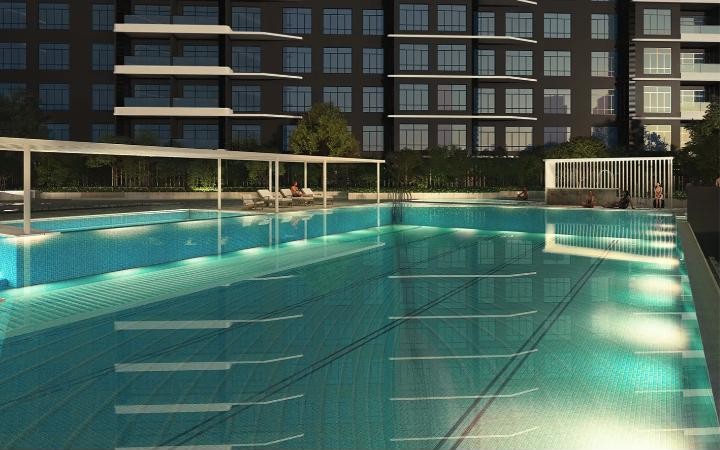 Level 9 Sky Swimming Pool at Senyum Residences
